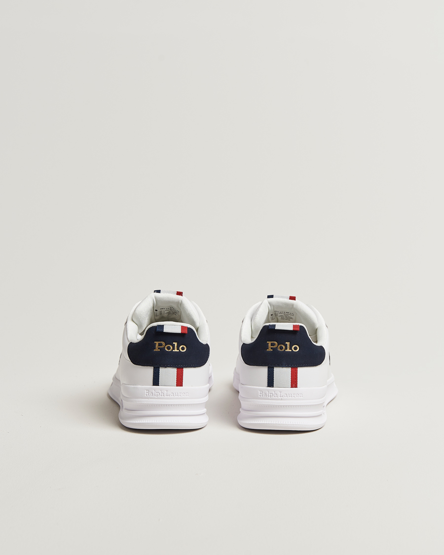 Men | Sneakers | Polo Ralph Lauren | Heritage Court Sneakers White/Navy/Red