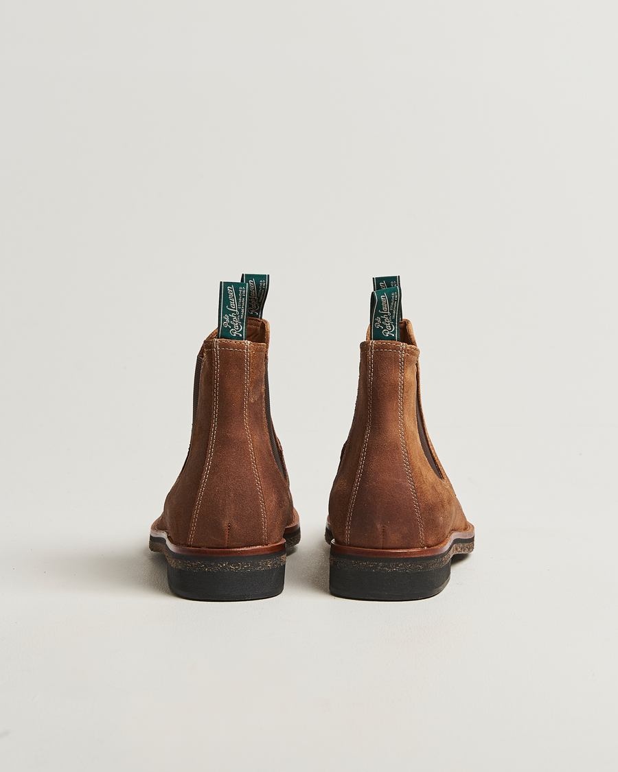 Men | Boots | Polo Ralph Lauren | Radford Chelsea Boot Light Java Suede