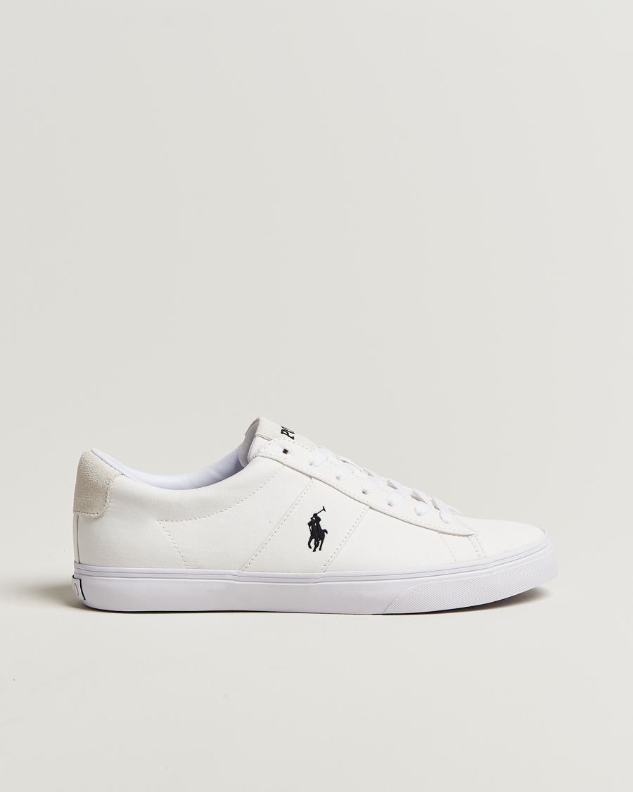 Men | Sneakers | Polo Ralph Lauren | Sayer Canvas Sneakers White/Black