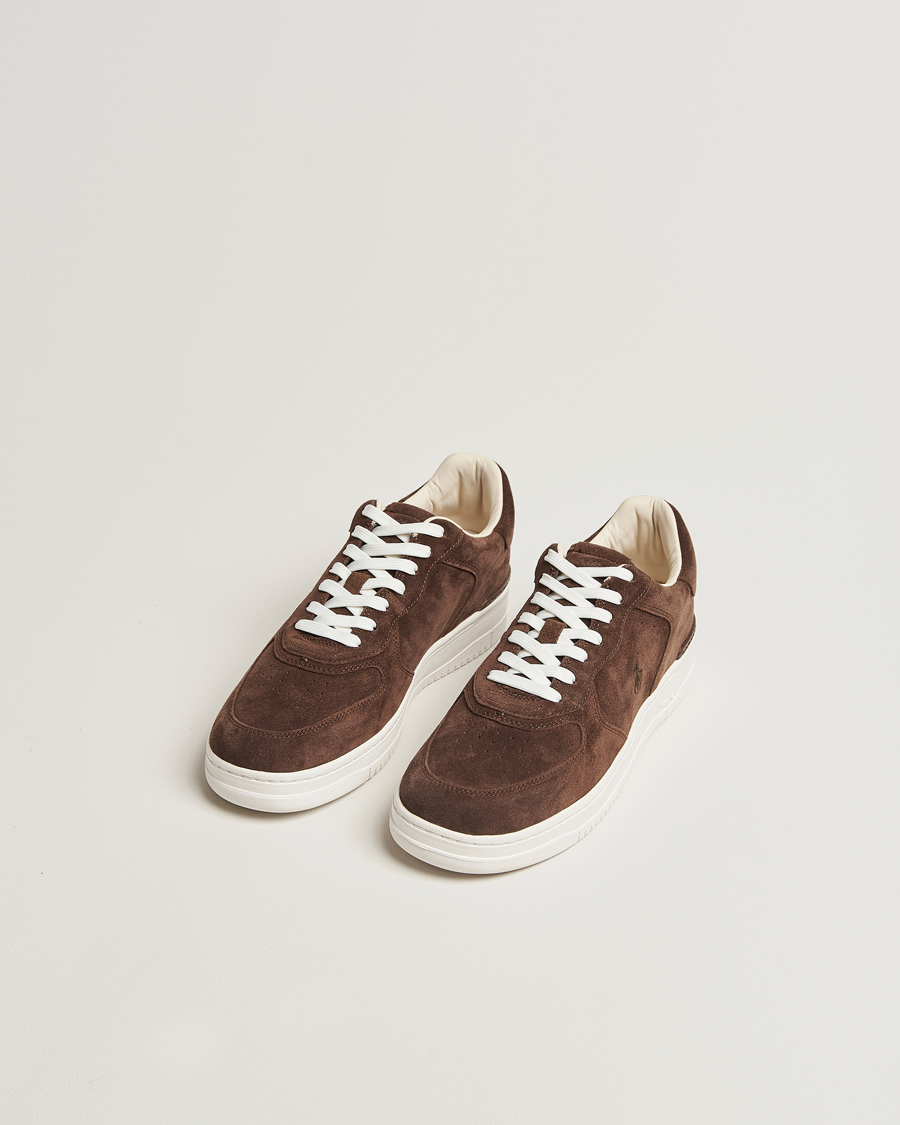 Men | Sneakers | Polo Ralph Lauren | Masters Court Sneakers Chocolate Brown