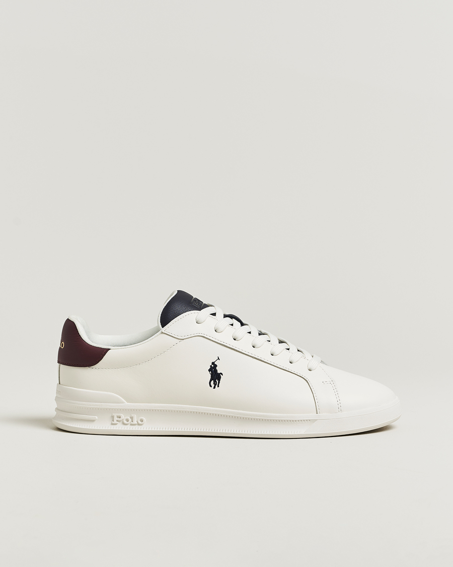 Men | Sneakers | Polo Ralph Lauren | Heritage Court Sneakers Off White/Navy