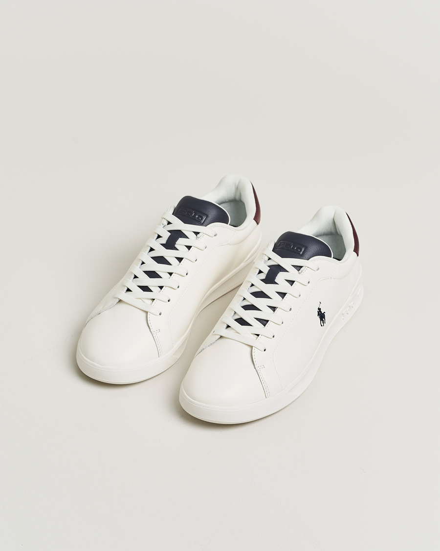 Men | Sneakers | Polo Ralph Lauren | Heritage Court Sneakers Off White/Navy