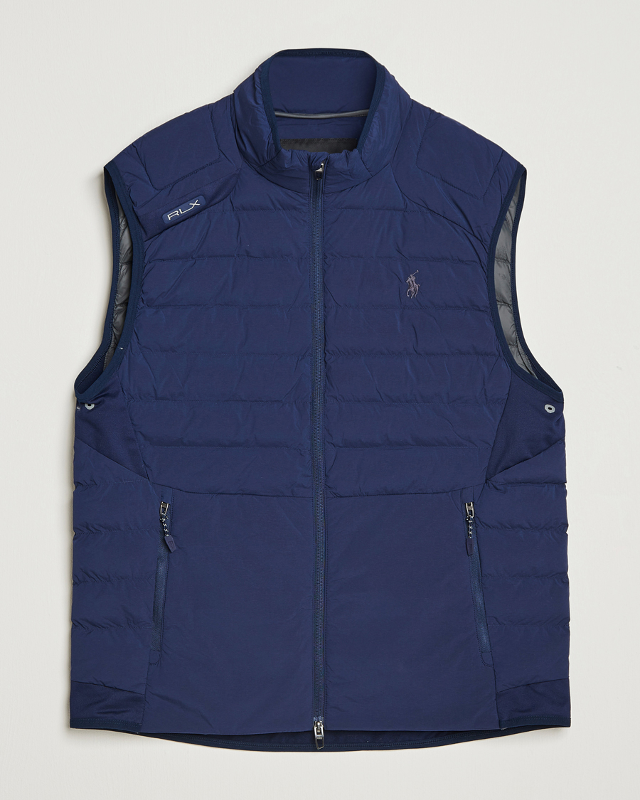 Men | Gilets | RLX Ralph Lauren | Insulated Dyed Vest Refined Navy