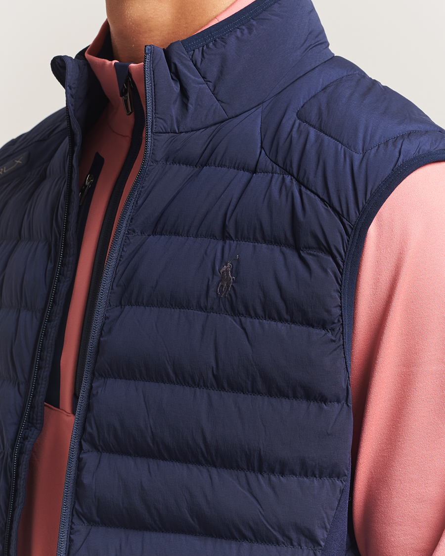 Men | Gilets | RLX Ralph Lauren | Insulated Dyed Vest Refined Navy