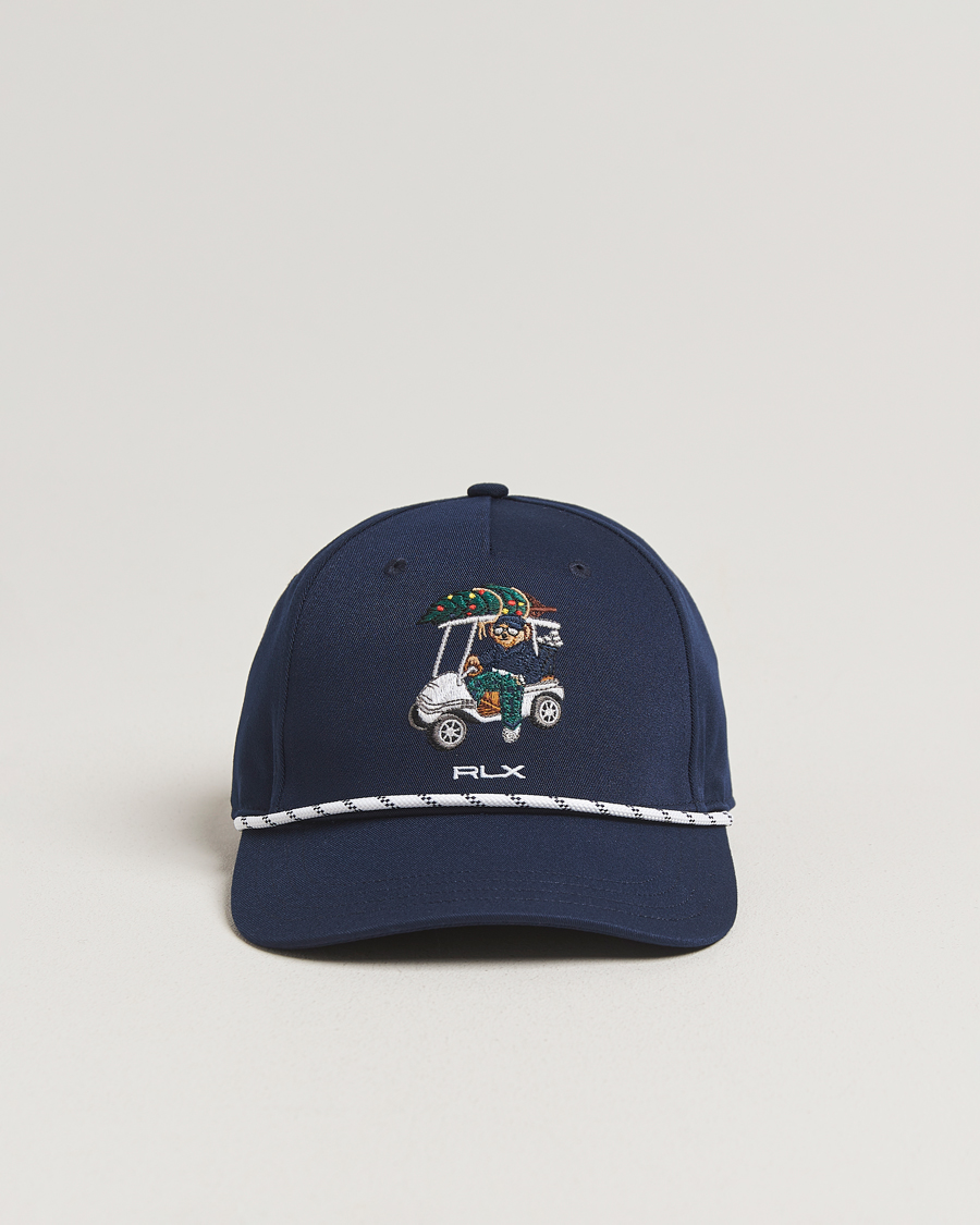 Men | Hats & Caps | RLX Ralph Lauren | Bear Cap Refined Navy