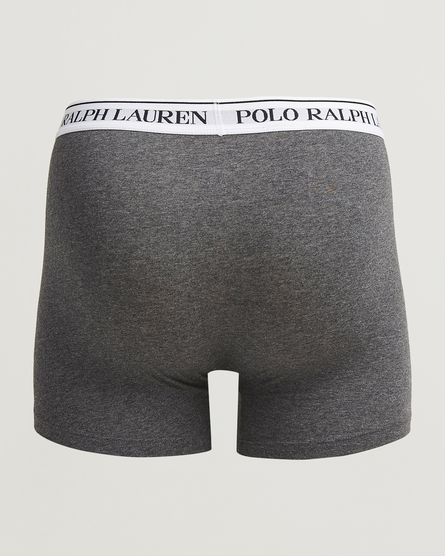 Men | Underwear & Socks | Polo Ralph Lauren | 3-Pack Boxer Brief Black/Grey/White
