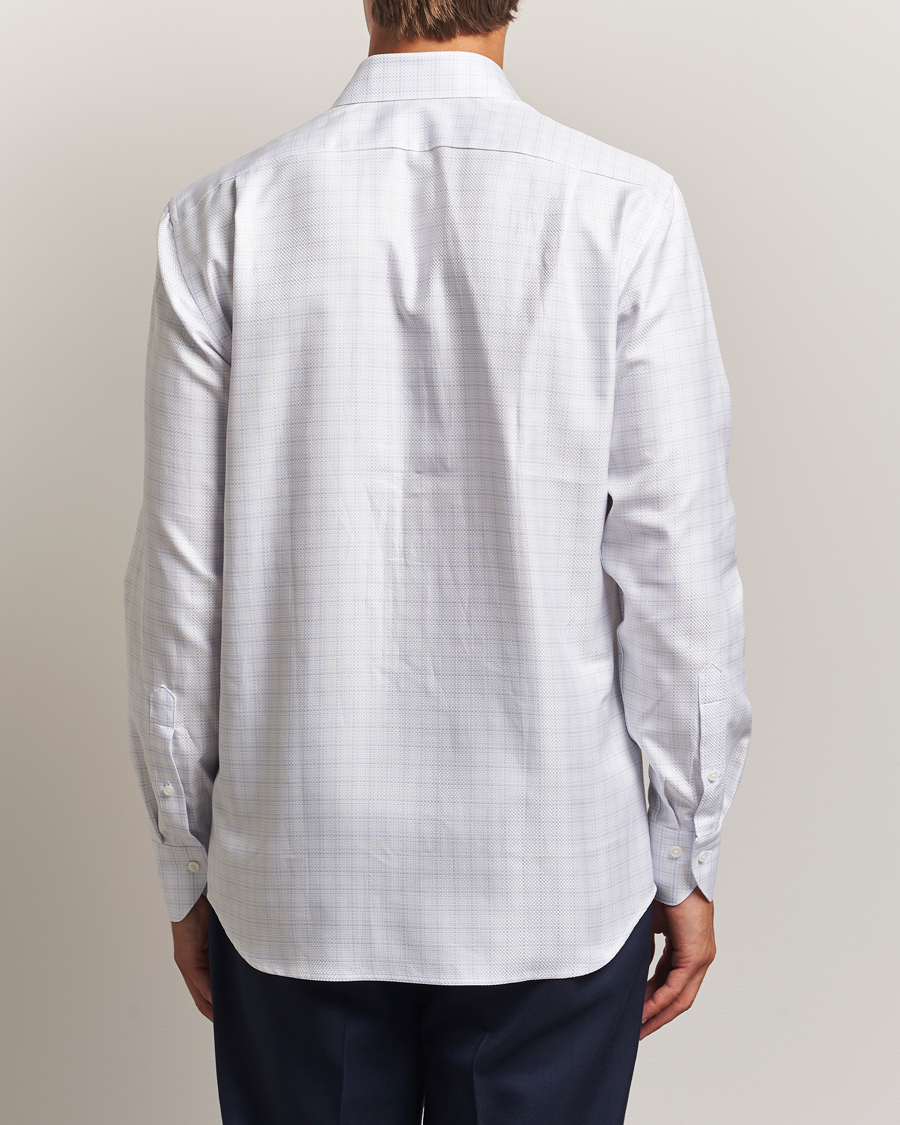 Men | Shirts | Stenströms | Regular Fit Structure Cut Away Shirt White