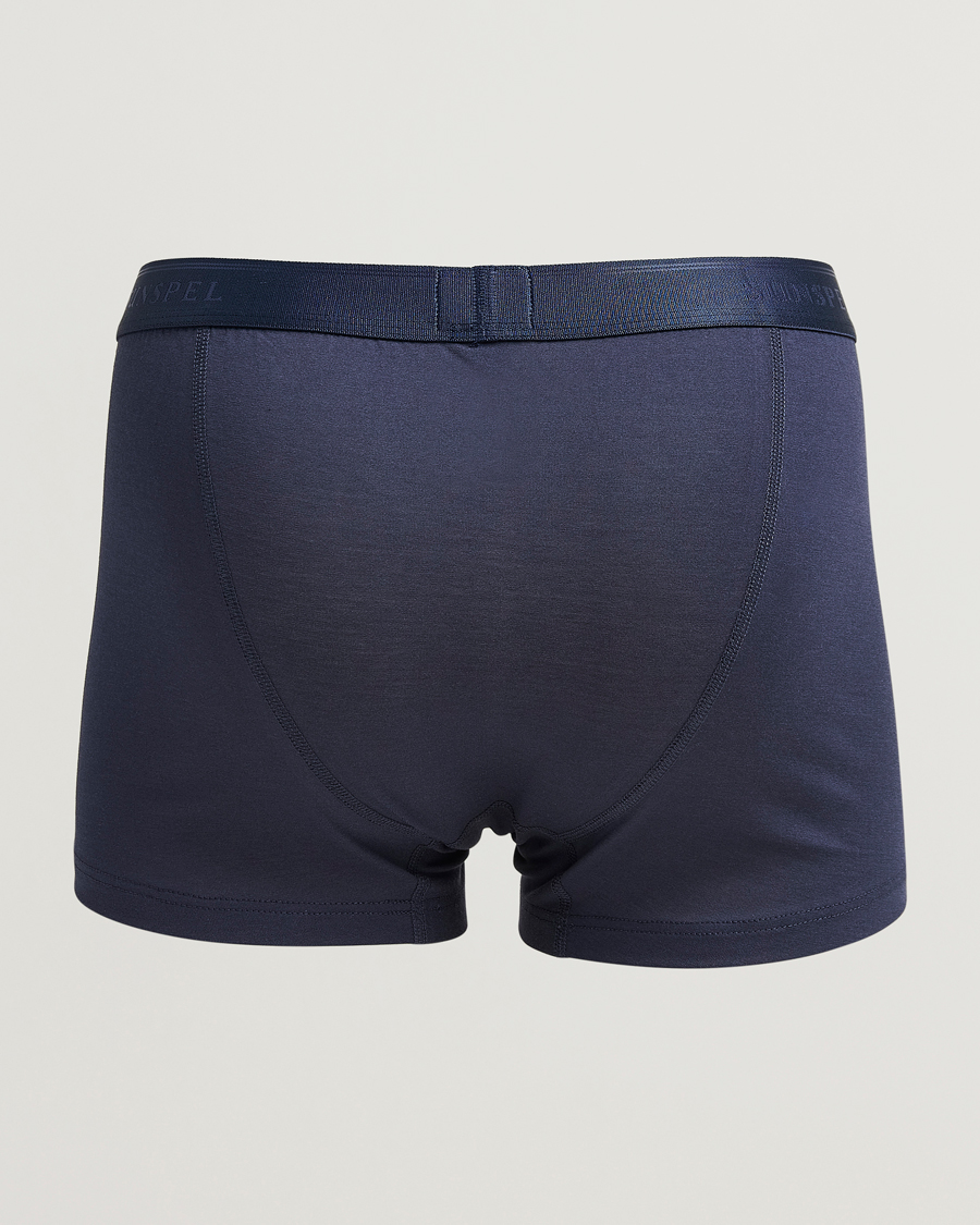 Men | Underwear & Socks | Sunspel | Superfine Cotton Trunk Navy