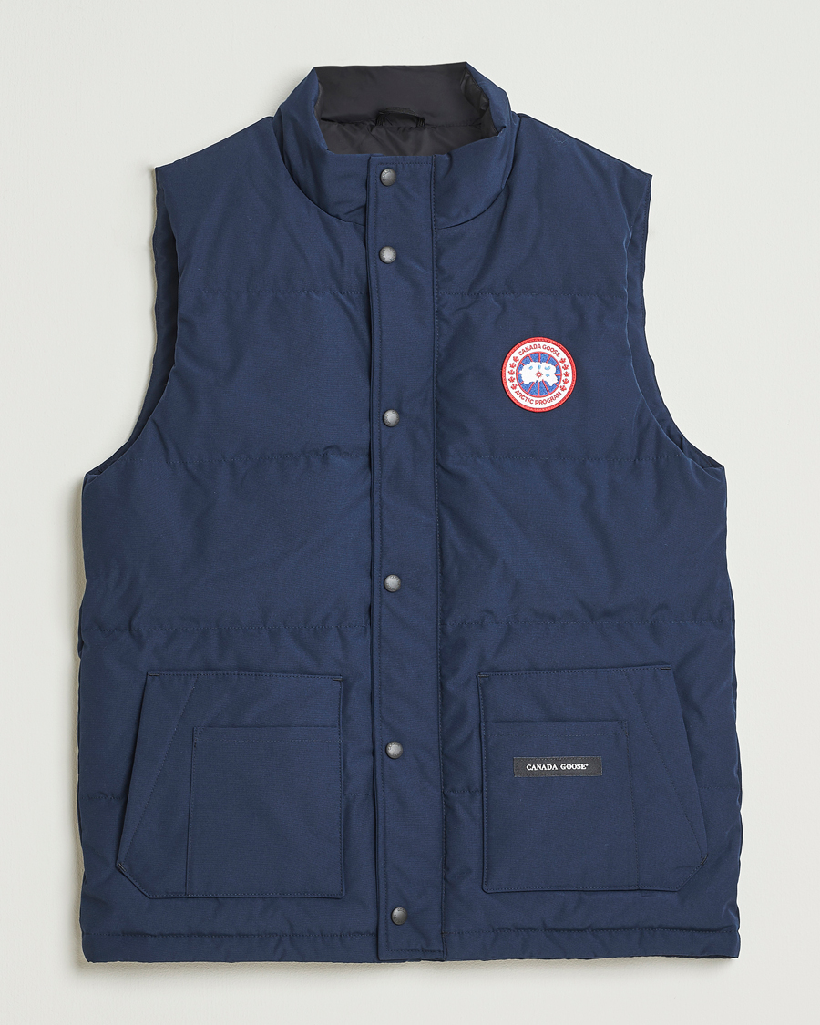 Men | Coats & Jackets | Canada Goose | Freestyle Vest Atlantic Navy