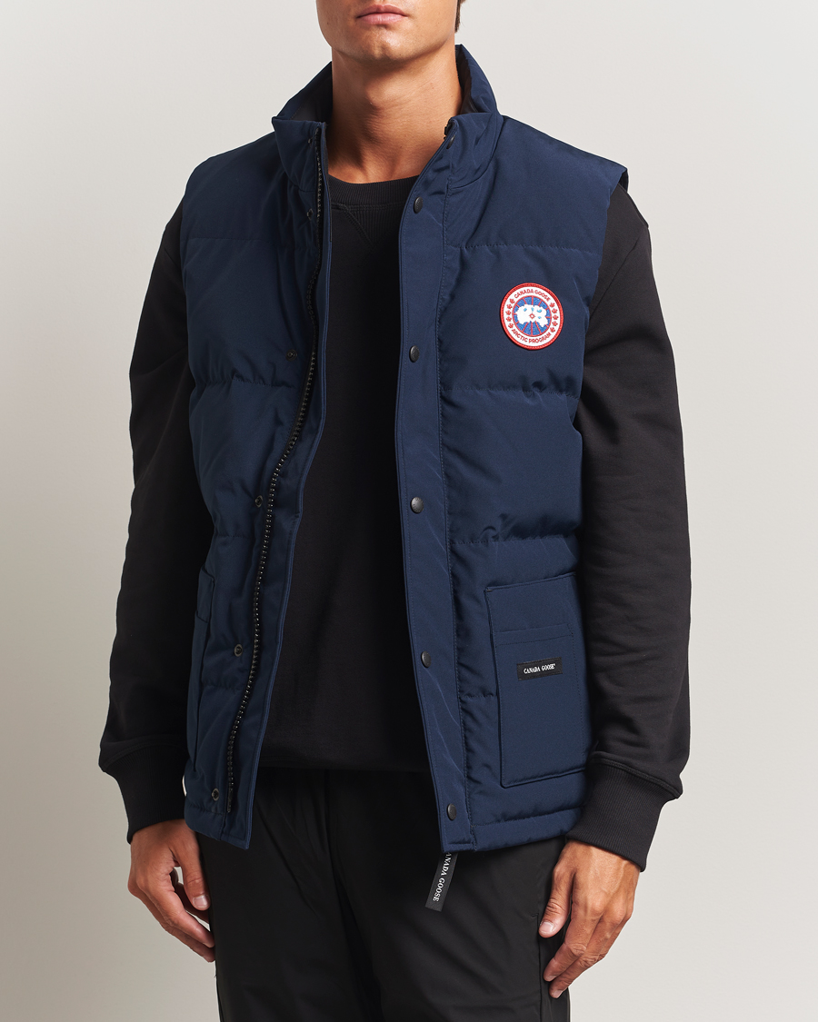 Men | Coats & Jackets | Canada Goose | Freestyle Vest Atlantic Navy