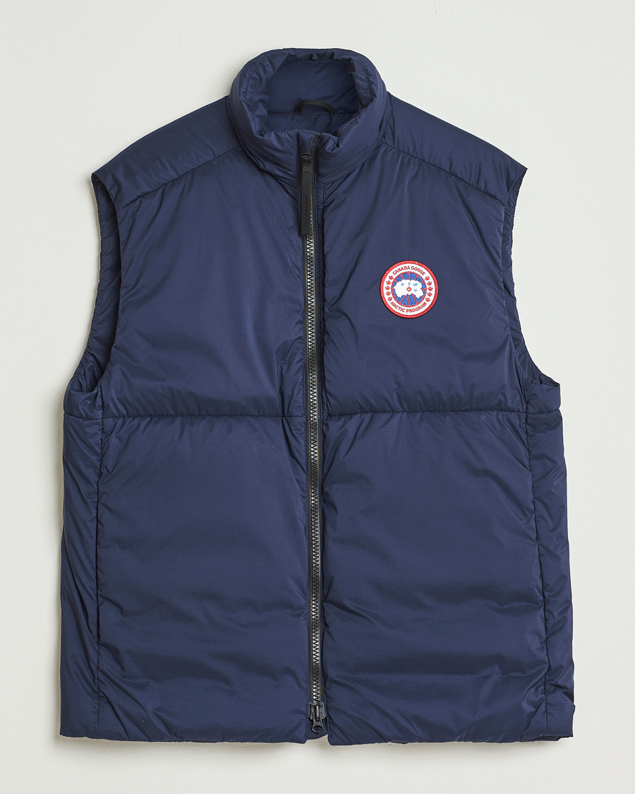 Men | Coats & Jackets | Canada Goose | Lodge Vest Atlantic Navy