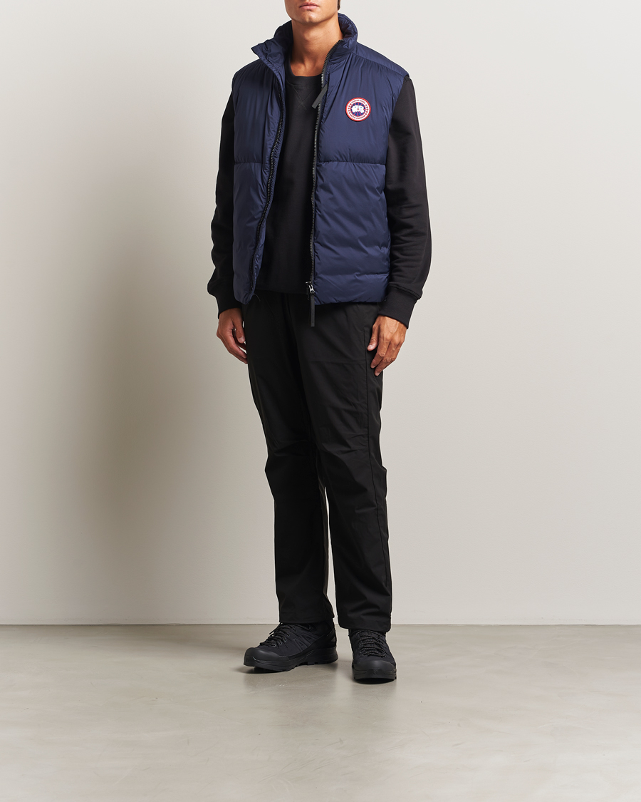 Men | Coats & Jackets | Canada Goose | Lodge Vest Atlantic Navy