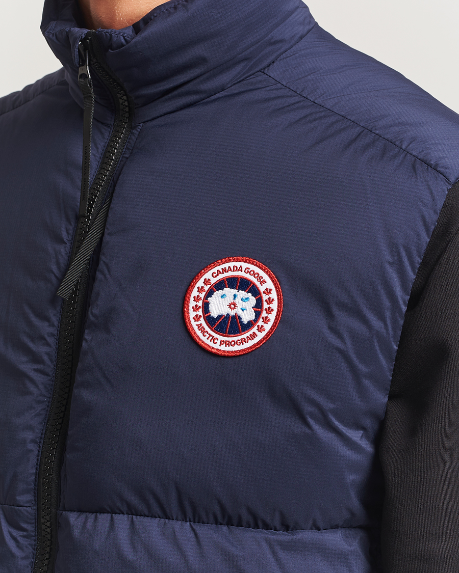 Men | Coats & Jackets | Canada Goose | Lodge Vest Atlantic Navy