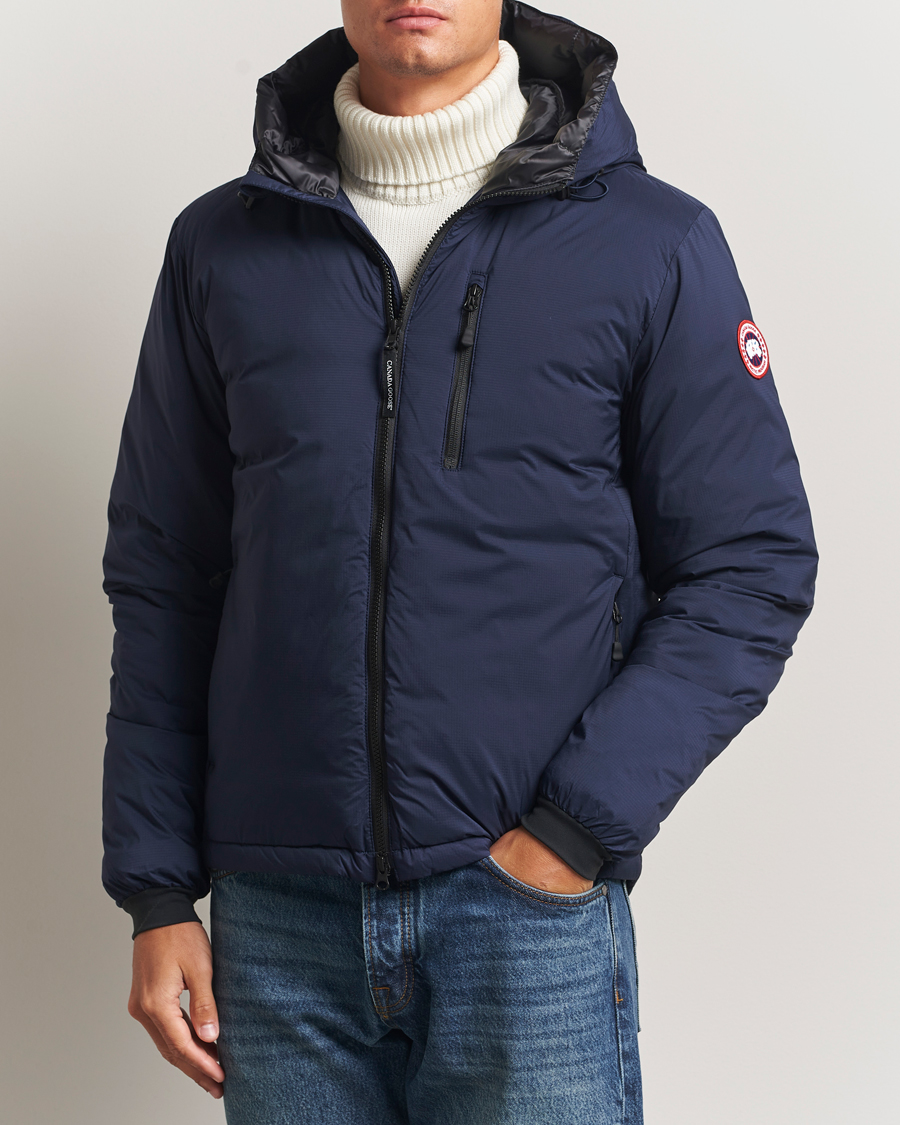 Men | Coats & Jackets | Canada Goose | Lodge Hoody Atlantic Navy