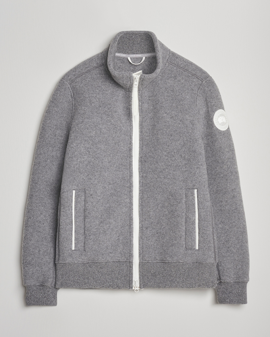 Men | Sweaters & Knitwear | Canada Goose | Lawson Fleece Jacket Greige