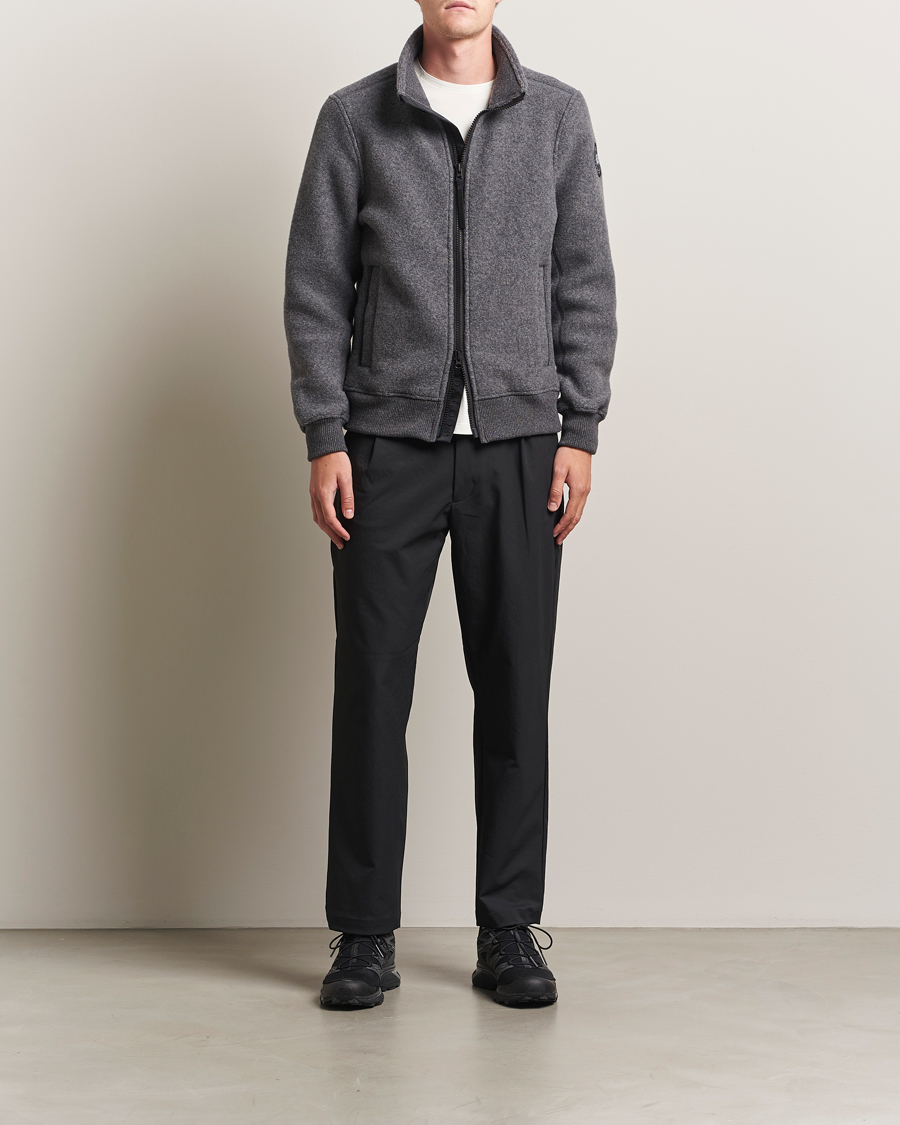 Men | Sweaters & Knitwear | Canada Goose Black Label | Lawson Fleece Jacket Quarry Grey