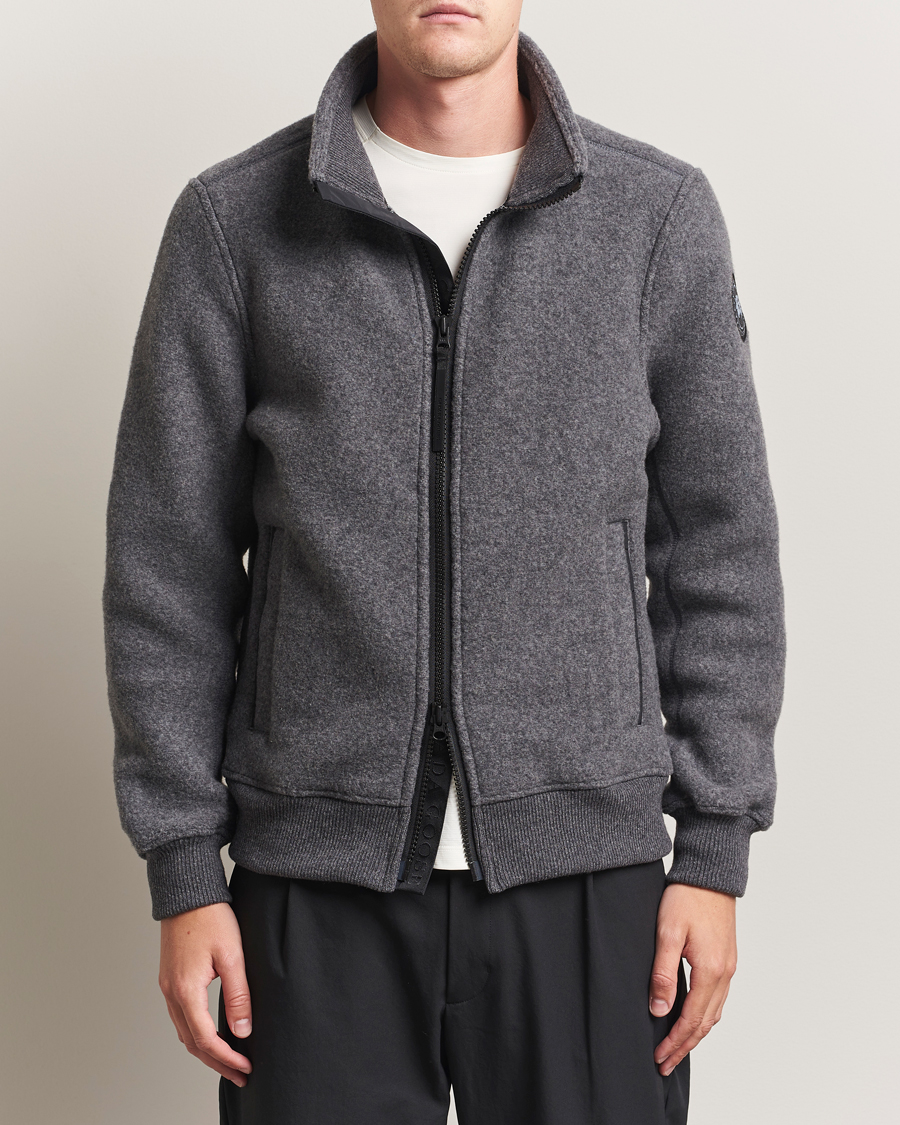 Men | Sweaters & Knitwear | Canada Goose Black Label | Lawson Fleece Jacket Quarry Grey