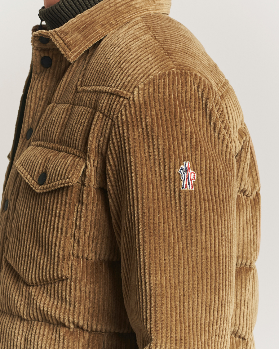 Men | Coats & Jackets | Moncler Grenoble | Gelt Corduroy Shirt Jacket Brown