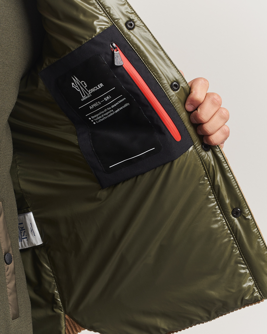 Men | Coats & Jackets | Moncler Grenoble | Gelt Corduroy Shirt Jacket Brown