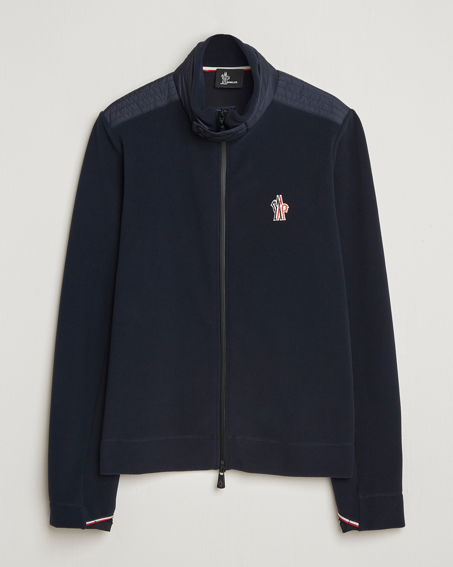 Men | Sweaters & Knitwear | Moncler Grenoble | Full Zip Cardigan Navy