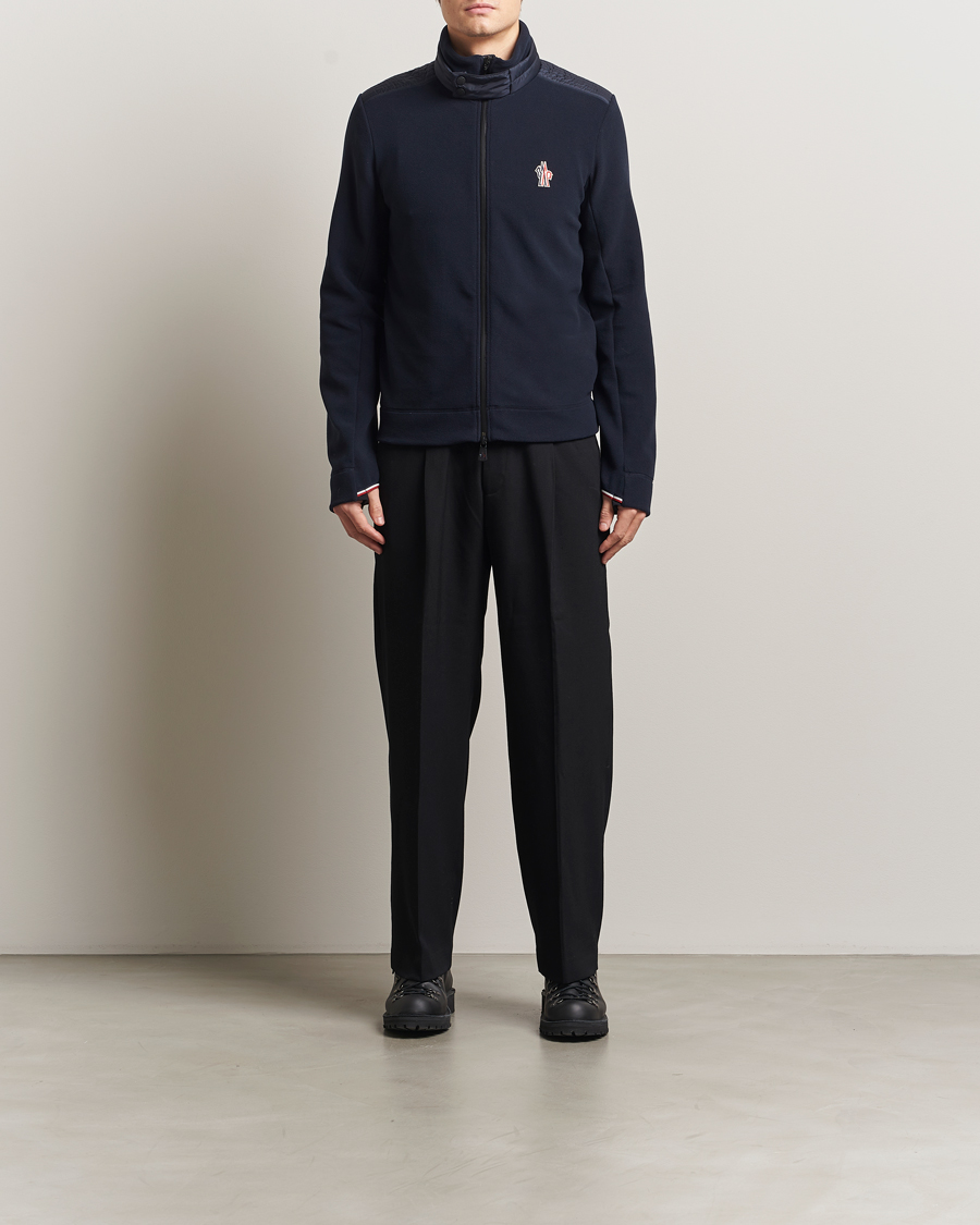 Men | Sweaters & Knitwear | Moncler Grenoble | Full Zip Cardigan Navy