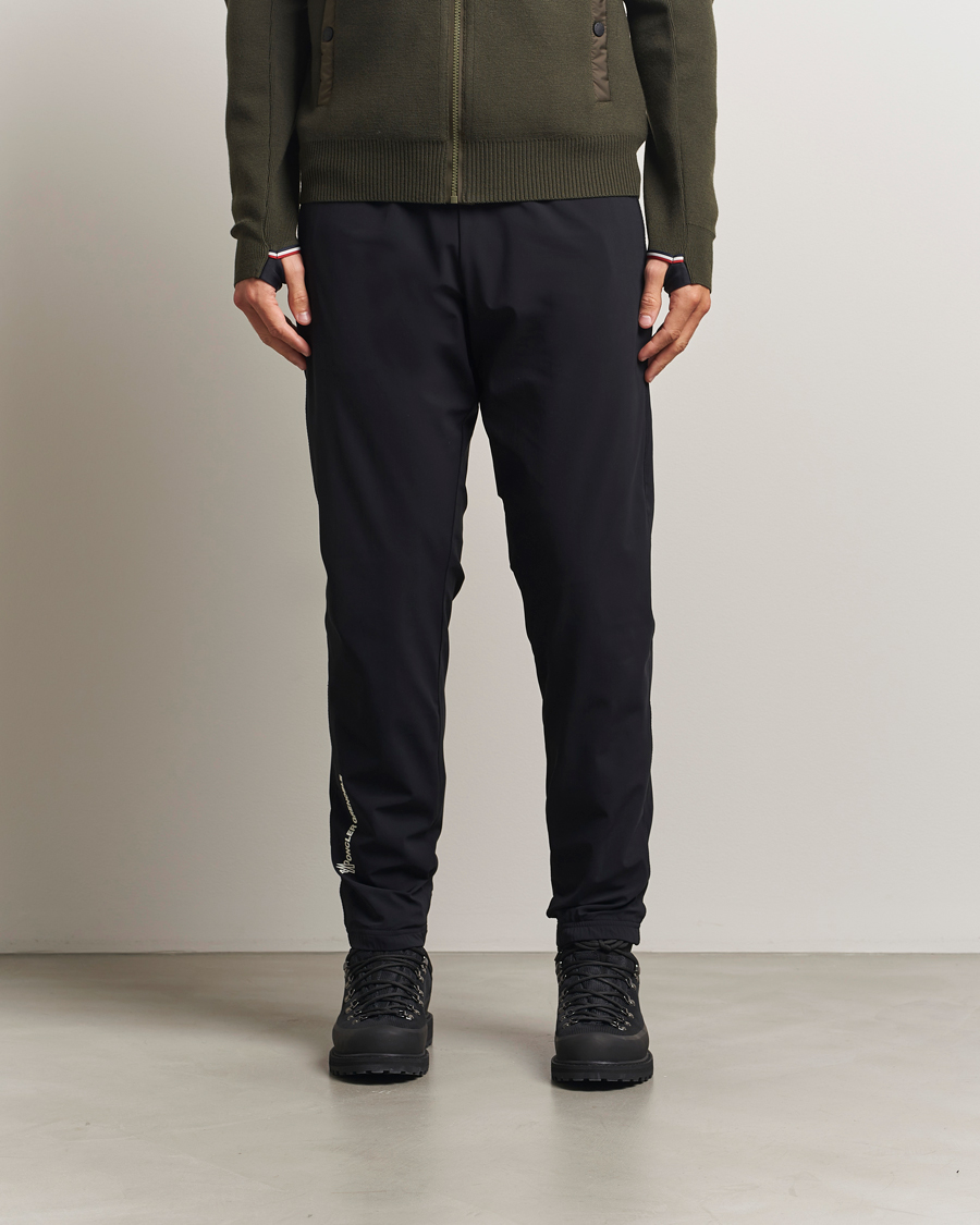Men | Trousers | Moncler Grenoble | Nylon Drawstring Pants Black