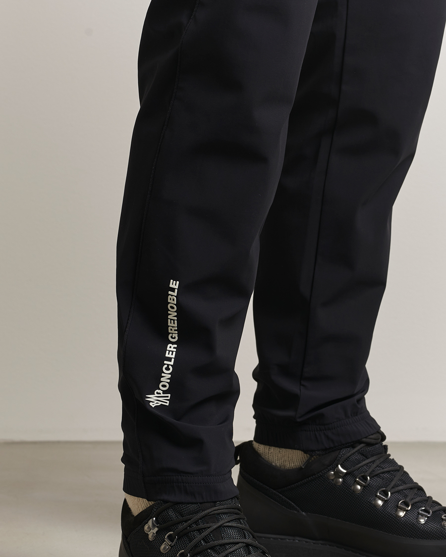 Men | Trousers | Moncler Grenoble | Nylon Drawstring Pants Black