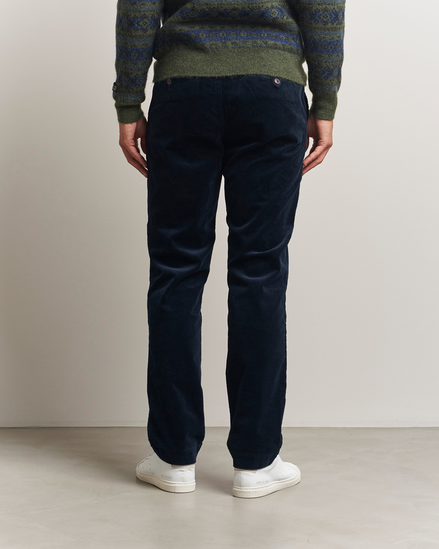 Men | Trousers | Polo Ralph Lauren | Bedford Corduroy 5-Pocket Pants Aviator Navy