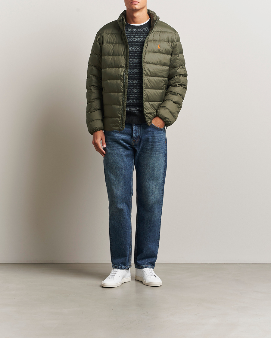 Men | Coats & Jackets | Polo Ralph Lauren | Colden Down Jacket Ranger Green