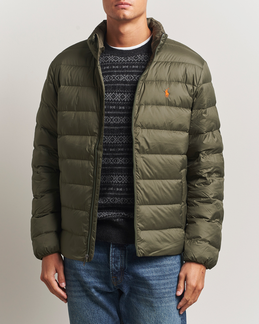 Men | Coats & Jackets | Polo Ralph Lauren | Colden Down Jacket Ranger Green