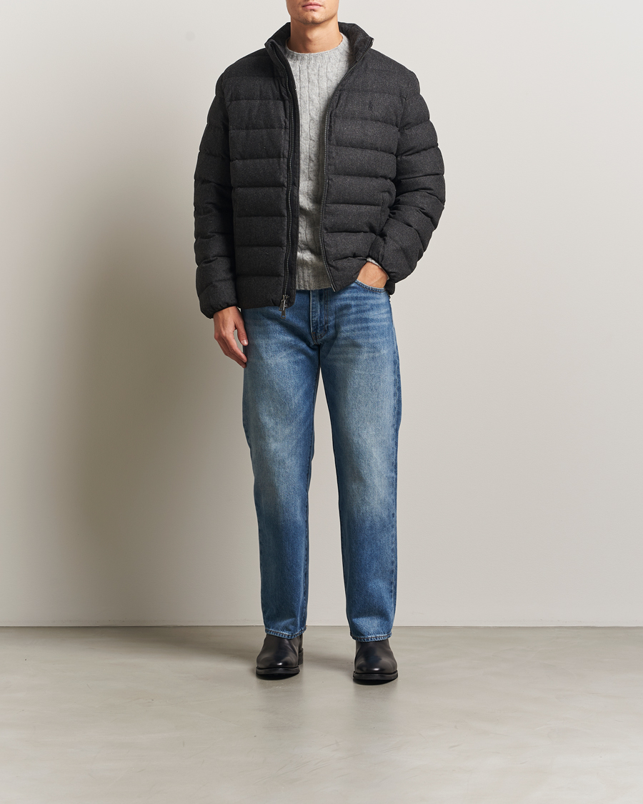 Men | Coats & Jackets | Polo Ralph Lauren | Colden Wool Down Jacket Barclay Heather