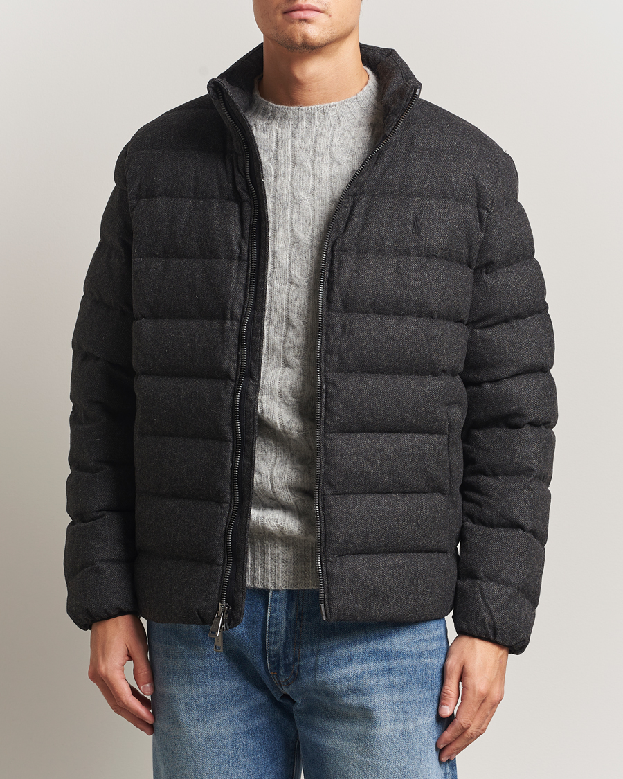 Men | Coats & Jackets | Polo Ralph Lauren | Colden Wool Down Jacket Barclay Heather