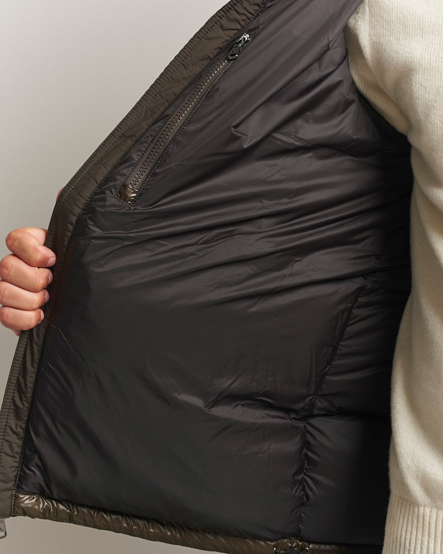 Men | Coats & Jackets | Polo Ralph Lauren | Gorham Mixed Glossy Down Jacket Antique Brown