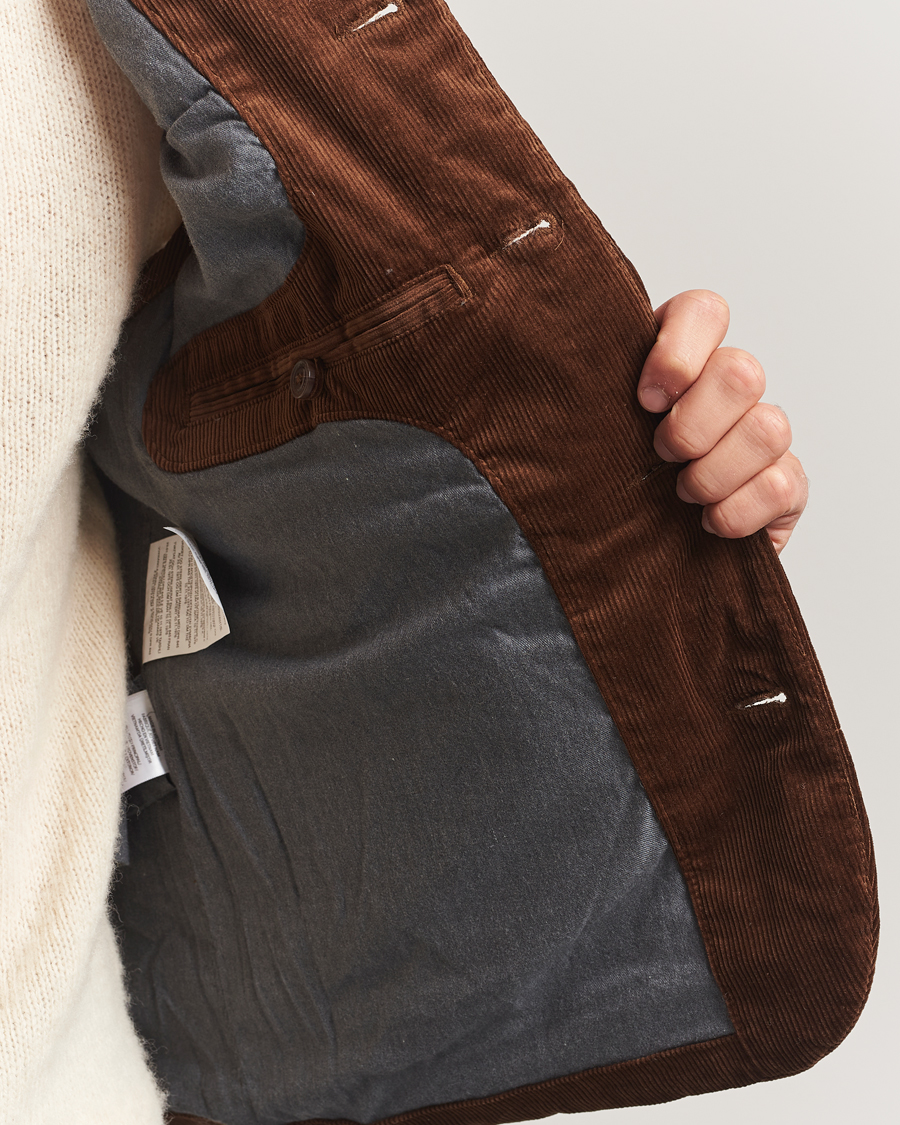 Men | Gilets | Polo Ralph Lauren | Quilted Corduroy Vest Pale Russet