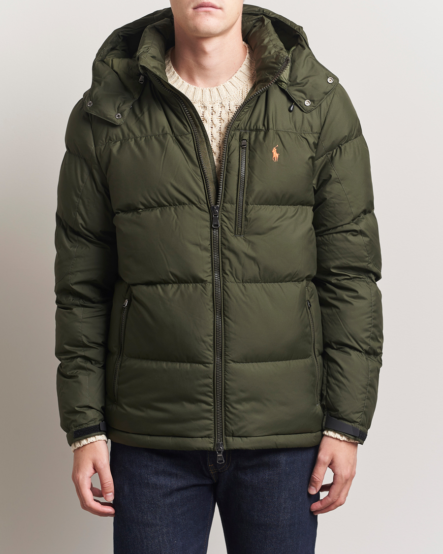 Men | Coats & Jackets | Polo Ralph Lauren | Gorham Down Jacket Olive