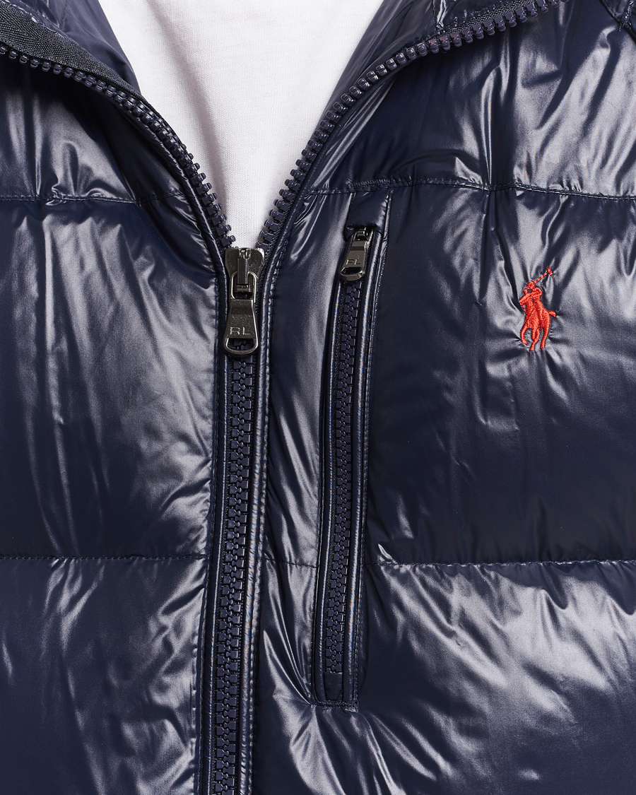 Men | Coats & Jackets | Polo Ralph Lauren | Gorham Glossy Down Jacket Collection Navy