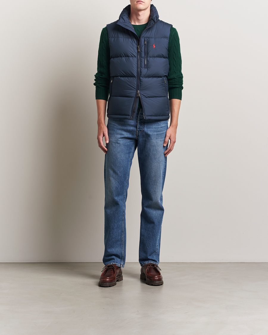 Men | Coats & Jackets | Polo Ralph Lauren | Gorham Down Vest Collection Navy