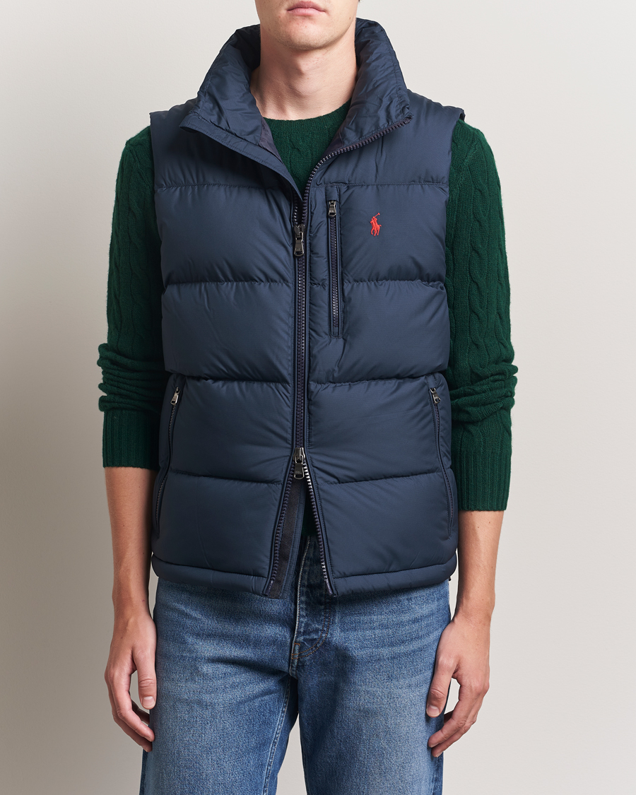 Men | Coats & Jackets | Polo Ralph Lauren | Gorham Down Vest Collection Navy