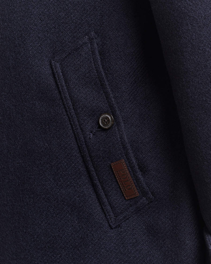 Men | Coats & Jackets | Polo Ralph Lauren | Heritage Twill Wool Coat Collection Navy