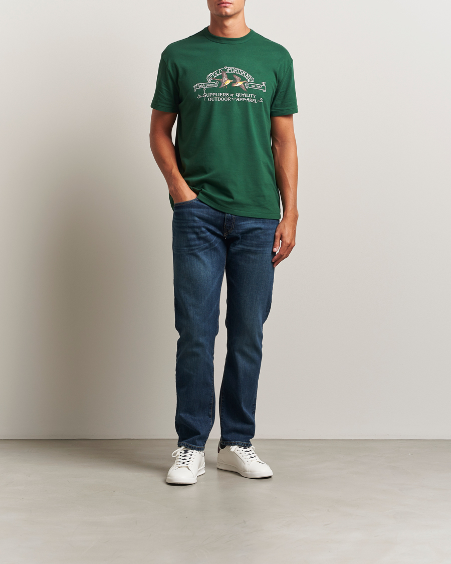 Men | Jeans | Polo Ralph Lauren | Hampton Rockford Stretch Straight Jeans Mid Blue