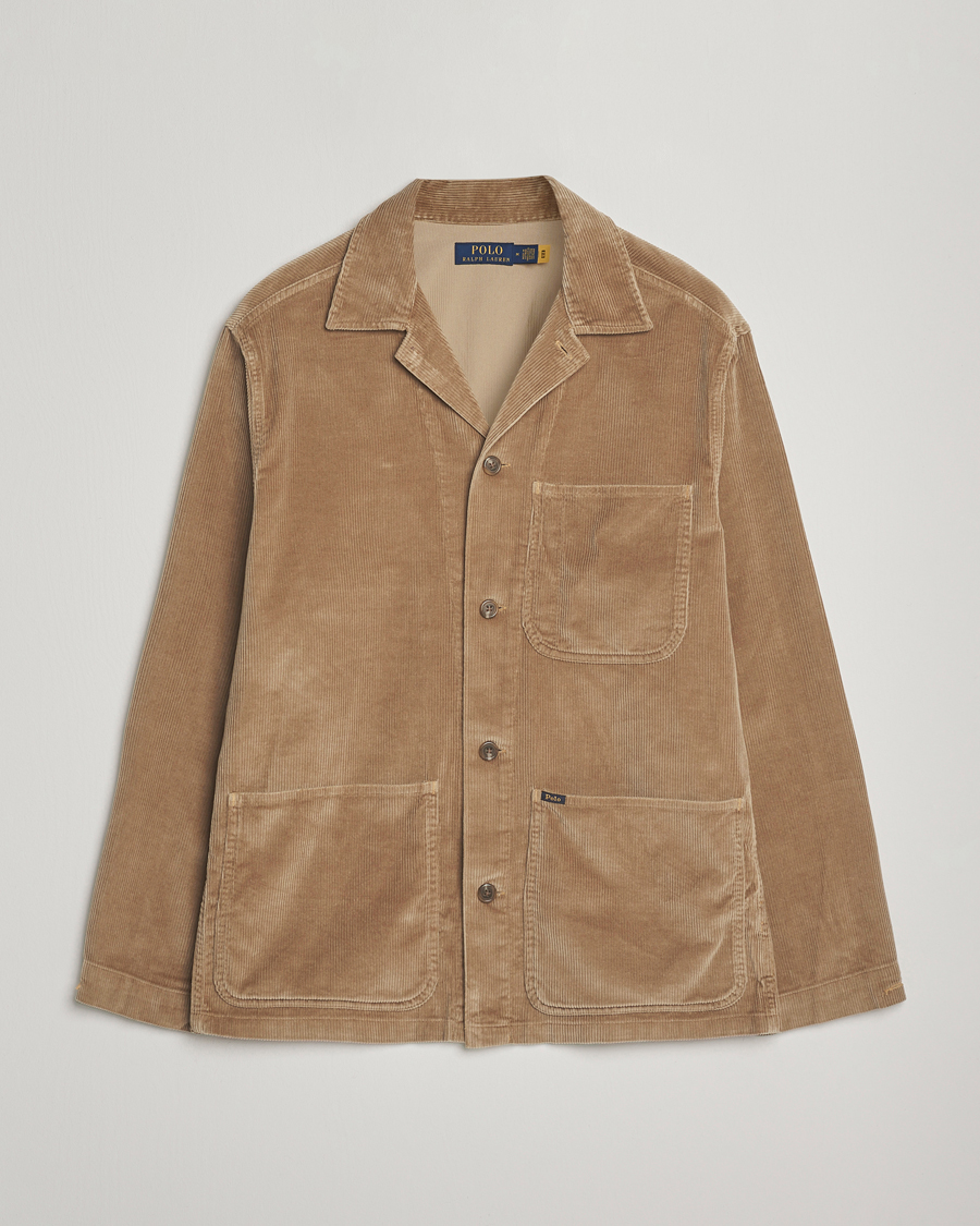 Men | Shirts | Polo Ralph Lauren | Corduroy Pocket Shirt Montana Khaki