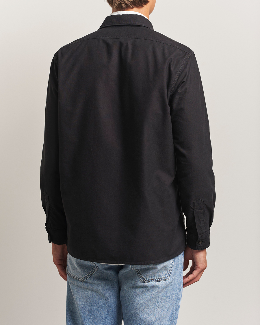 Men | Shirts | Polo Ralph Lauren | Garment Dyed Oxford Overshirt Polo Black