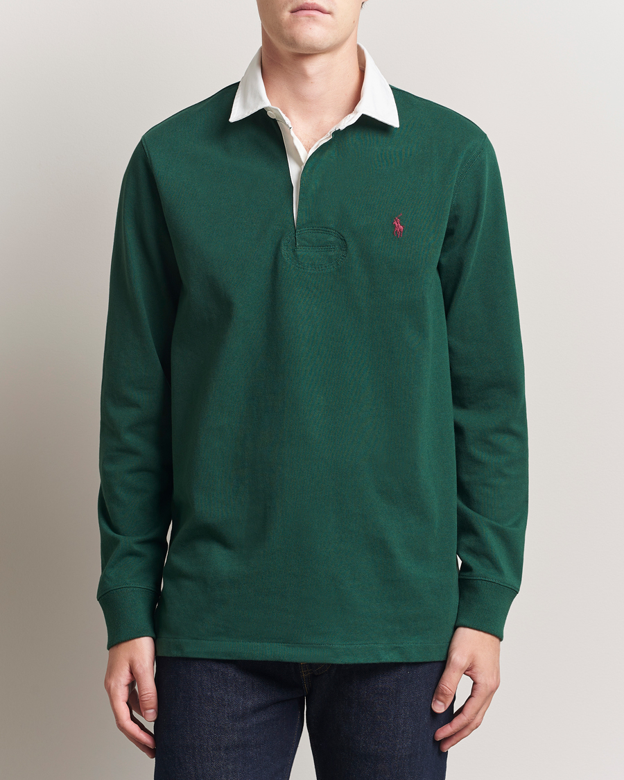 Men | Sweaters & Knitwear | Polo Ralph Lauren | Jersey Rugger Vintage Pine