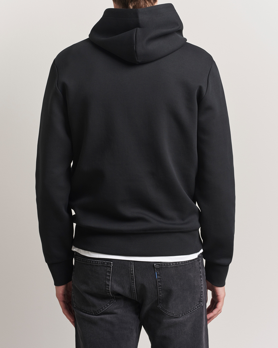 Men | Sweaters & Knitwear | Polo Ralph Lauren | Double Knitted Hoodie Polo Black