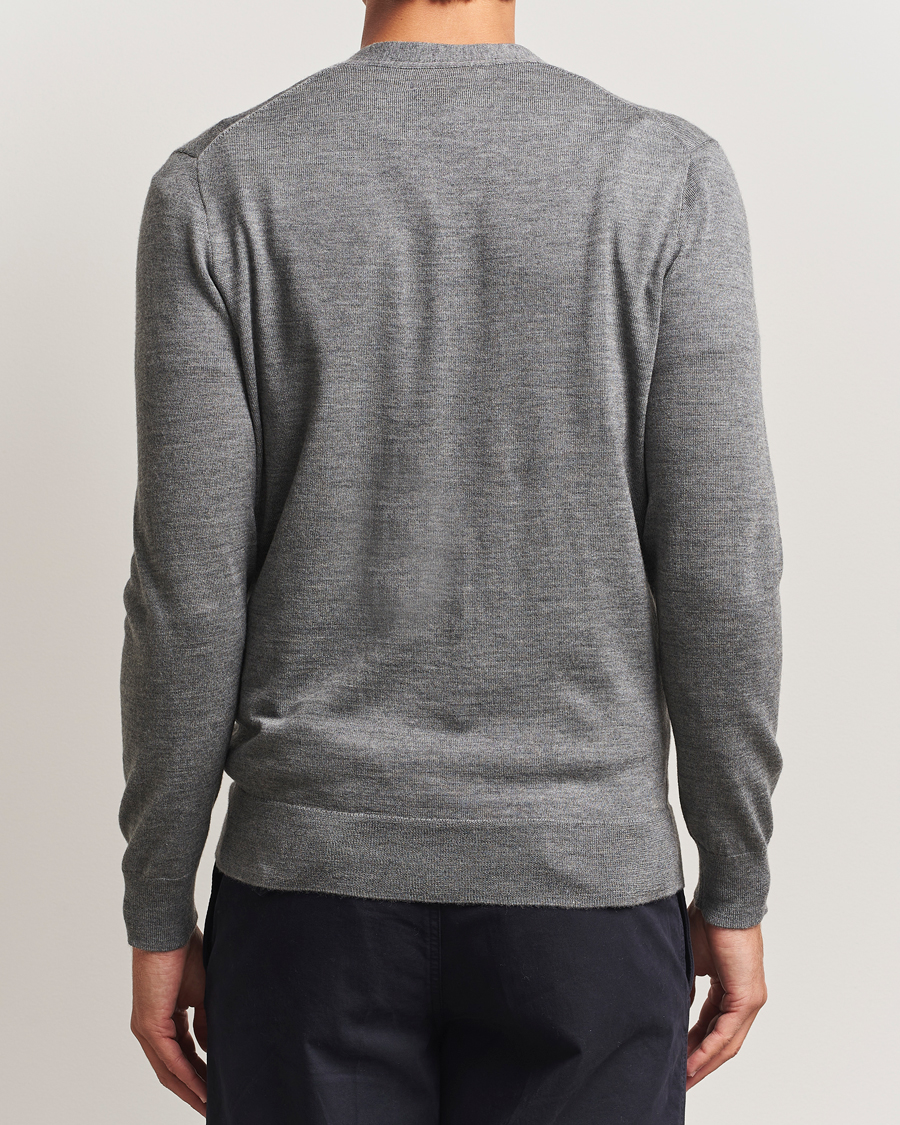 Men | Sweaters & Knitwear | Polo Ralph Lauren | Merino Knitted Cardigan Fawn Grey Heather
