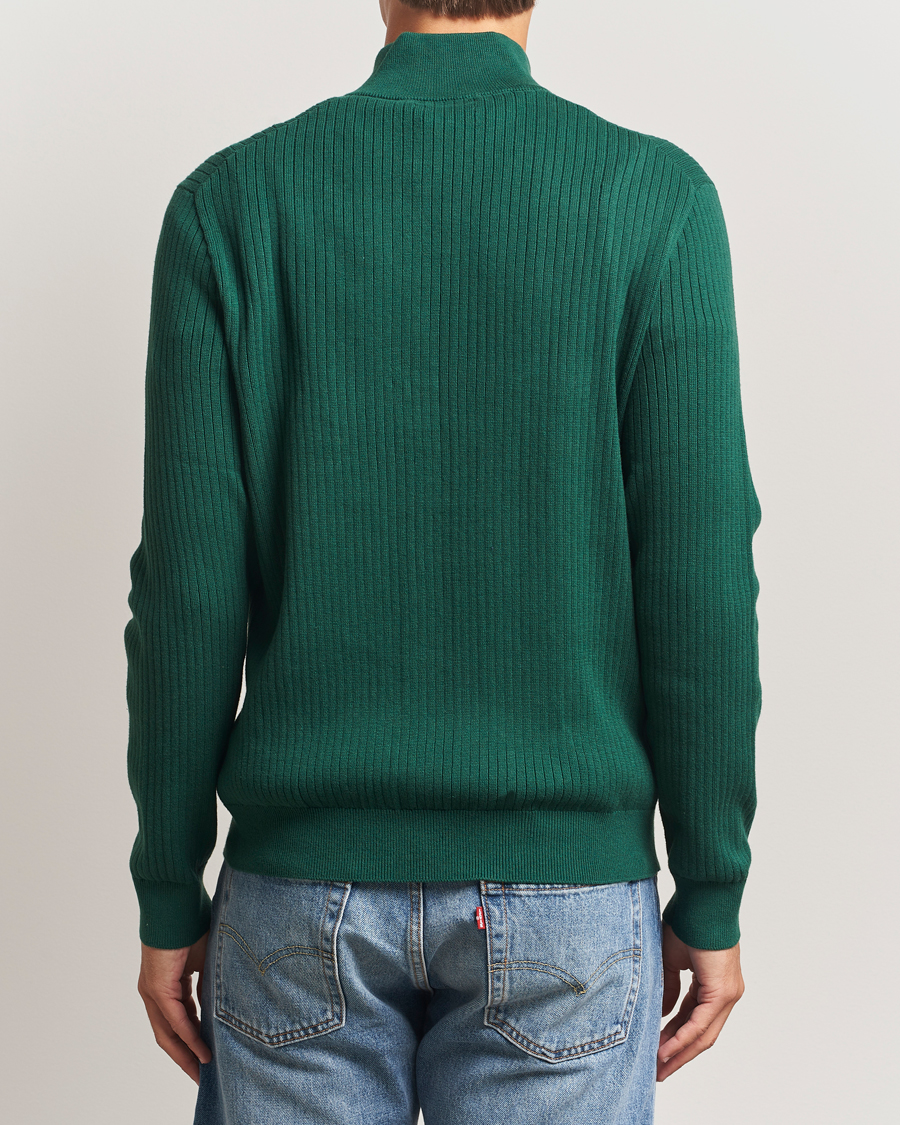 Men | Sweaters & Knitwear | Polo Ralph Lauren | Cotton Half Zip Vintage Pine