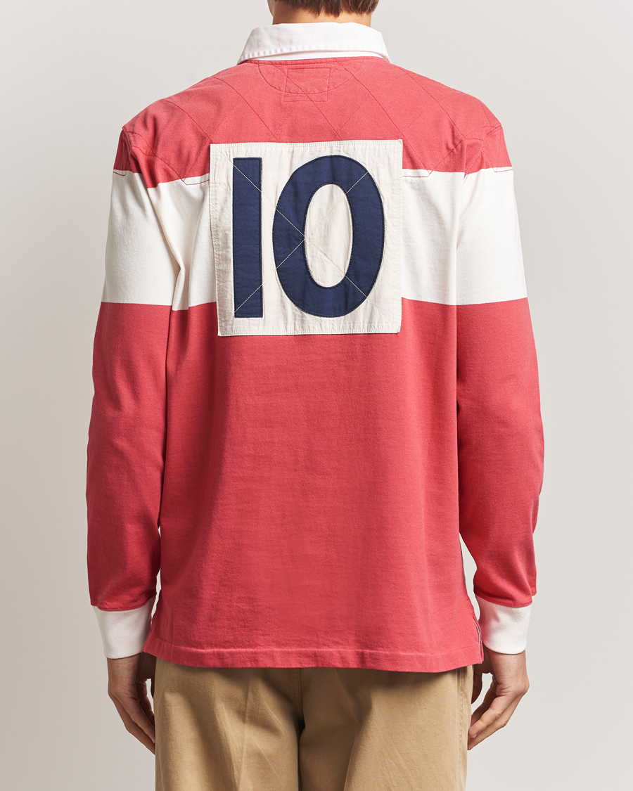 Men | Sweaters & Knitwear | Polo Ralph Lauren | Sport Rugby Sweater Sunrise Red