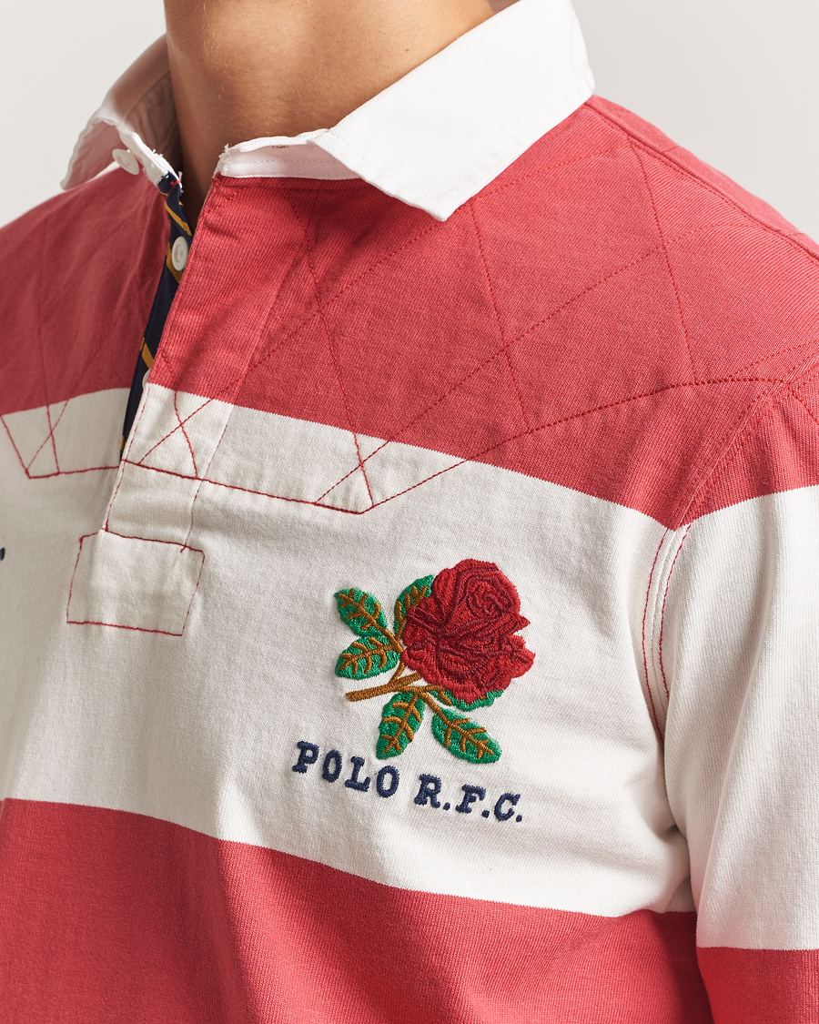 Men | Sweaters & Knitwear | Polo Ralph Lauren | Sport Rugby Sweater Sunrise Red