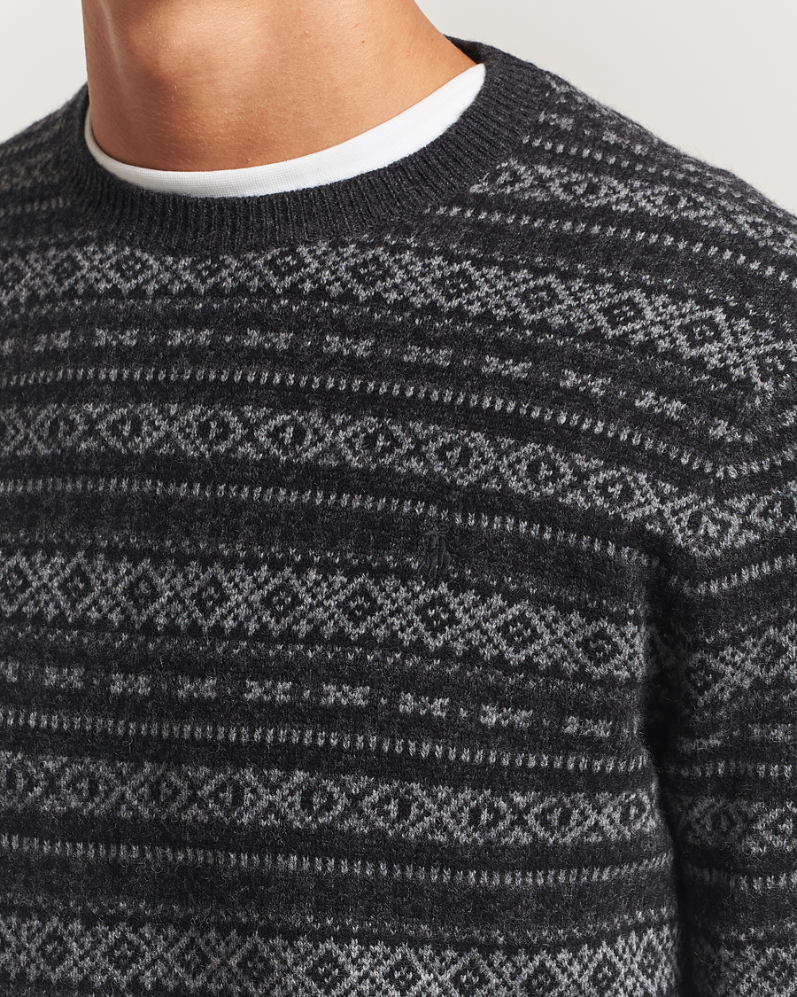 Men | Sweaters & Knitwear | Polo Ralph Lauren | Fairisle Wool Sweater Charcoal Combo