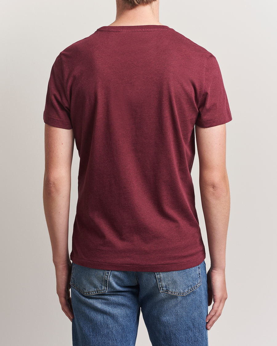 Men | T-Shirts | Polo Ralph Lauren | Crew Neck T-Shirt Spring Wine Heather